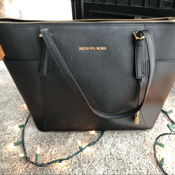 Michael Kors Leather Satchel - Picture 2 of 5